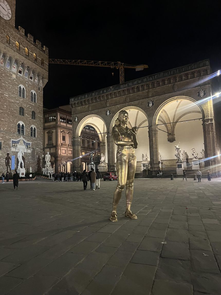 r/florence - the statue of military commander.