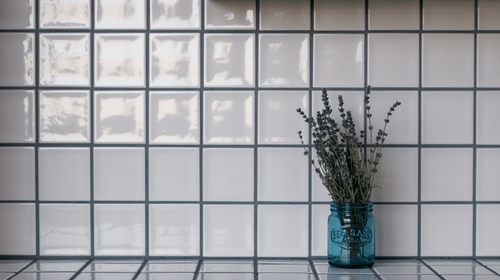 what color grout to use with white tile