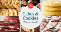 Presenting the Winners from Our Cakes & Cookies Contest