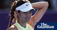 Emma Raducanu dumped out of Qatar Open first round in straight sets | Emma Raducanu | The Guardian