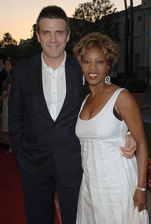 Actress Alfre Woodard and husband Roderick Spencer attend the Los Angeles premiere of HBO's "Bury My Heart At Wounded Knee" at Paramount Pictures...