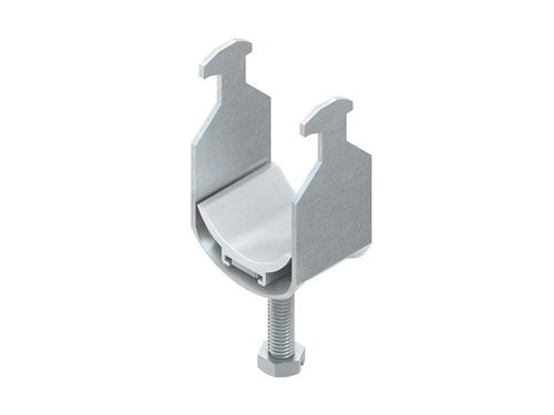 Cable U-clamp, for 2 cables, Ø 14-18 mm, slot width 11-12 mm
