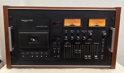 Nakamichi 1000 Tri- Tracer 3Head Cassette Deck ** please read description ** - Image 1 of 4