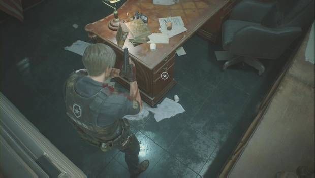 Resident Evil 2 Remake - Escondites: oficina de STARS