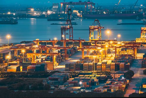 江阴集装箱码头图片下载