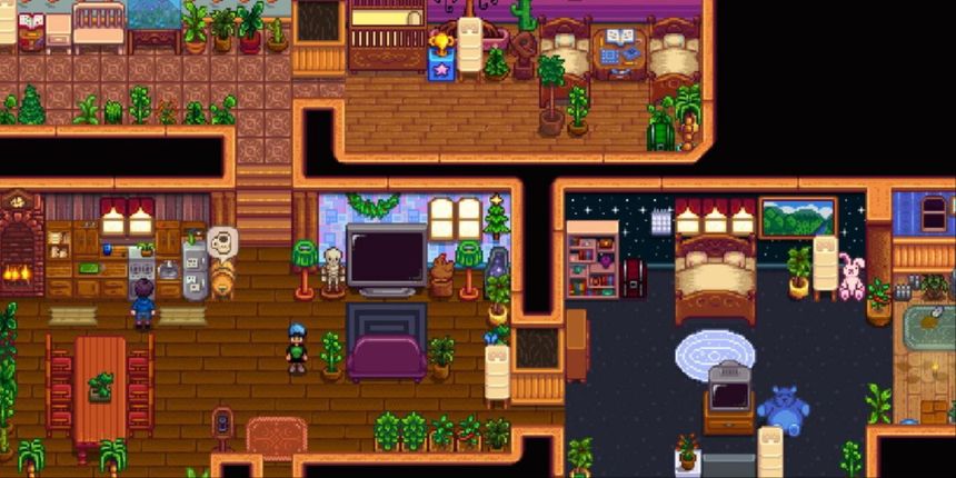 A fully upgraded farmhouse.