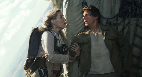 Annabelle Wallis and Tom Cruise in a still from The Mummy | Credits: Universal Pictures