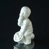 Baby with Cornucopia, Blanc de Chine, Royal Copenhagen