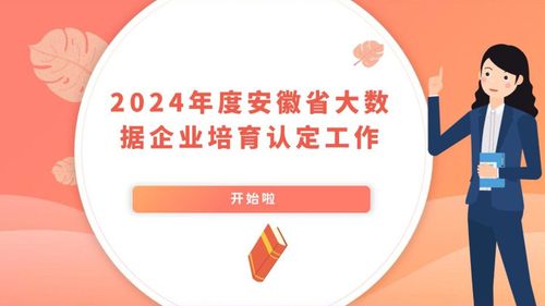 2024年度安徽省大数据企业培育认定工作开始啦