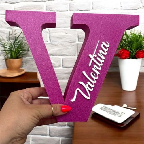 Letras 3D personalizadas con nombre – Decoración única para eventos y habitaciones