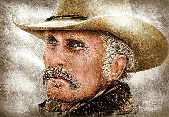 Augustus McCrae Portrait Wall Art
