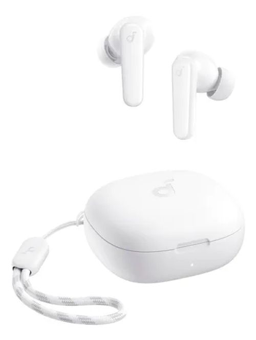 Fone De Ouvido Soundcore P20i Bluetooth 5.3 Grave Potente Drivers 10mm 30h Bateria Carregamento Rápido App Personalização De Som Via App Ipx5 2 Mics Ia Para Chamadas Claras Case Compacto Cor Rosa