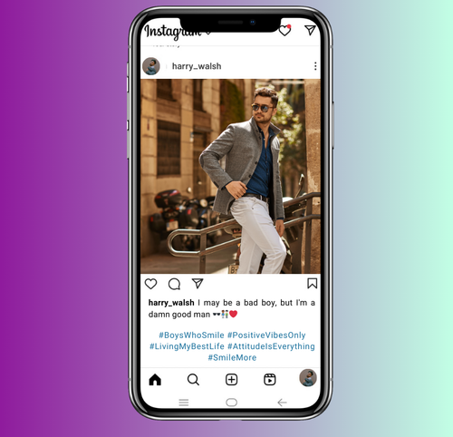 boy in pose with jacket