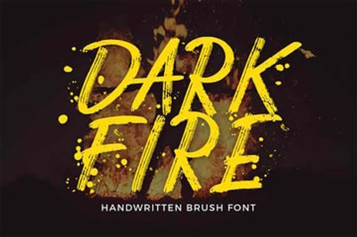 Fire Font