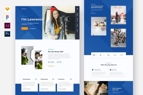 Personal Portfolio Figma Website Template