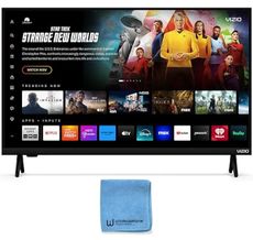 VIZIO Smart TV 40 Inch, FHD 1080P Full Array LED Television, HDR10, Bluetooth, HDMI VRR, Built-in Speakers, AirPlay 2 and Chromecast, Remote Control and TV Screen Cleaner Cloth Included (VFD40M)