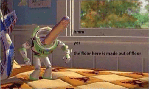 High Quality hmm yes the floor here is made out of floor Blank Meme Template