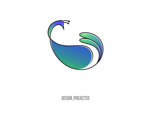 Minimalist Peacock Logo by Erdipratama Peacock Logo, Dance Logo, Logo Design, Minimalist, ? Logo, Quick, Minimalism