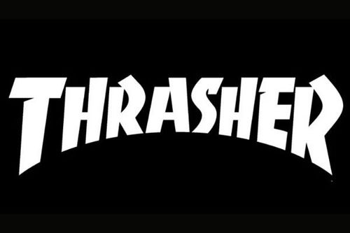 Thrasher font in use