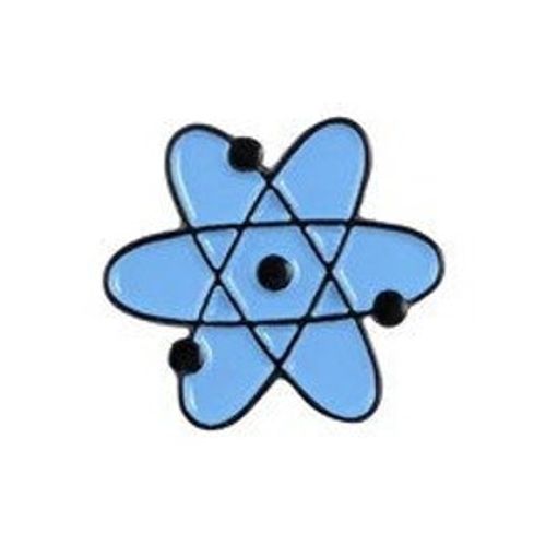 React/React Native Logo Enamel Pin - An Esoteric Tribute for the Tech Elite