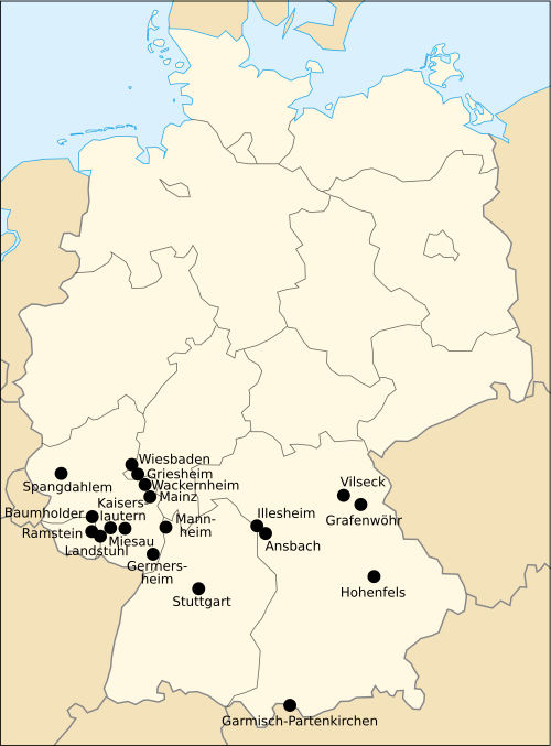 us military bases in germany