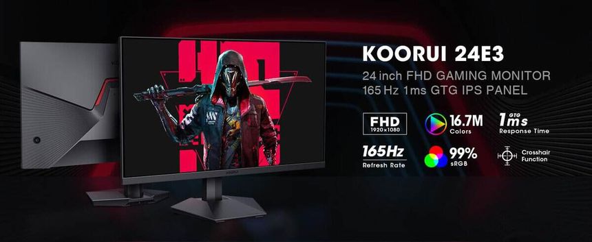 KOORUI 24e3 24" Gaming Monitor