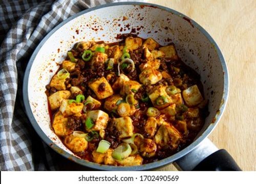 Mapo tofu with Chinese douban paste