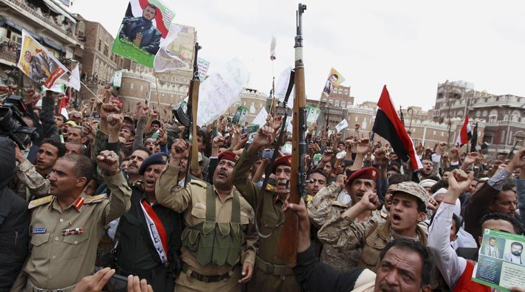 18 dead in Yemen fighting as Saudi Arabia-led warships shell rebels | The Indian Express