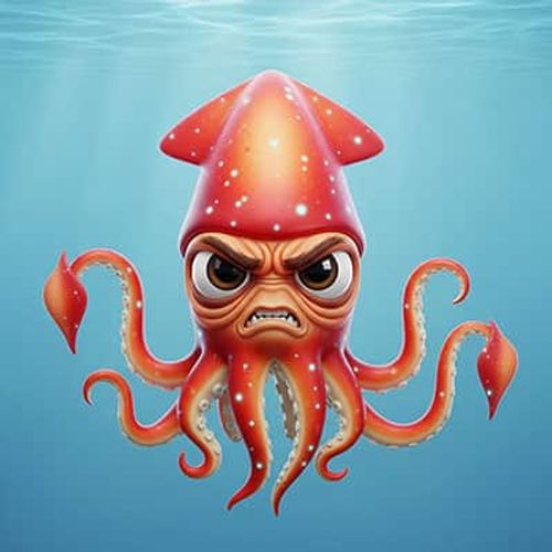 ジャパニーズブレインロット イカが怒った