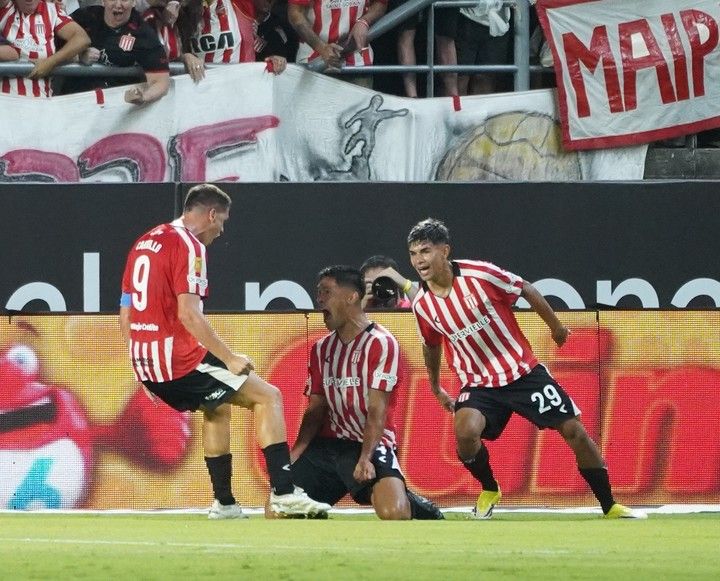 Estudiantes le gana a Boca (Foto Marcelo Carroll).