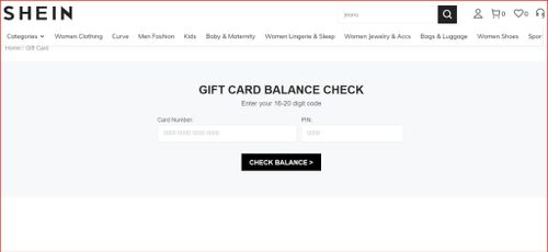 free shein gift card redeem