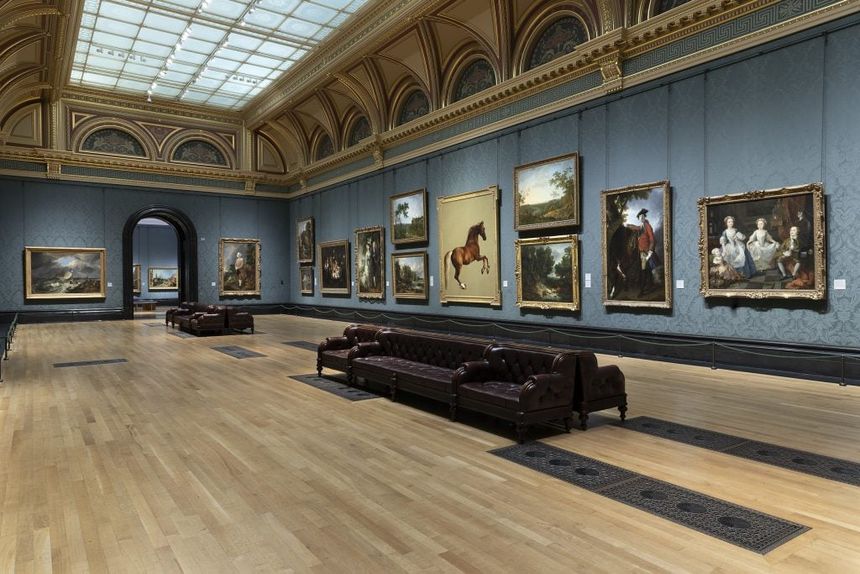 Interior of National Gallery