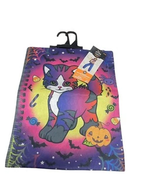 RETRO Vintage Notebook Halloween Costume Inspired by Lisa Frank Cat Kid or Adult - Image 1 of 4