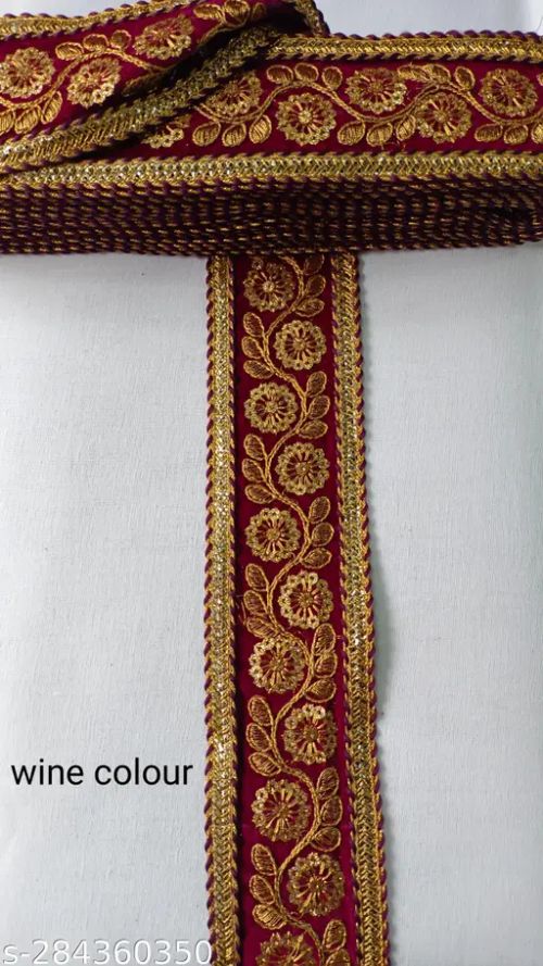 9 meter wine dark purple colour