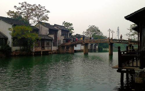Ancient canals weaving through Wuzhen
