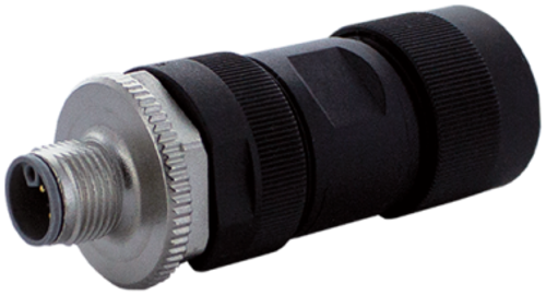 MOSA M12 female 90 field-wireable 4 pole 0.25    0.5 mm