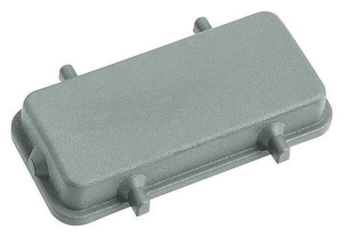 Protection cover, for bulkhead mounted housings, for surface mounted housings,
Thermoplastic, Size: 24 B, Double locking lever