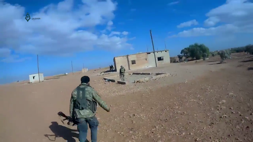 hayat tahrir al sham fighters in mushairfa northeastern hama