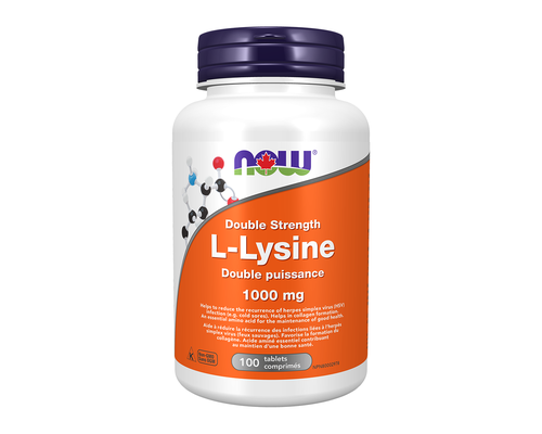 NOW L Lysine1000mg (100 Tablets)