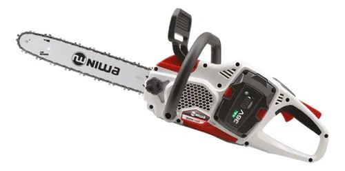 Motosierra a batería Niwa 36V BMW-140 en acción