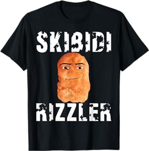 Skibidi Toilet Rizzler Meme Funny Memes Brainrot Memes Rizz T-Shirt