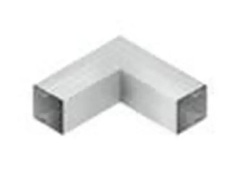 End protection ring 40x40 mm plastic, box qty 10