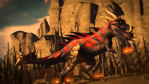 r/Dinosaurs - I kind of like the design of the Arkosaurus (from Combat of Giants: Dinosaurs game)