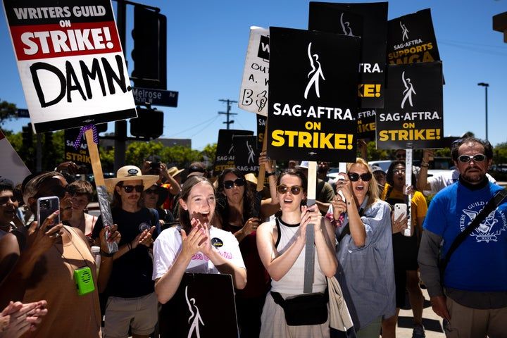 Actors joined writers on the picket line in July in what has become the biggest Hollywood labor fight in years.