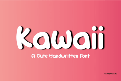 限时免费获取字体 Kawaii[Windows、macOS][$15→0]
