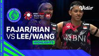 Men’s Doubles: Fajar Alfian/Muhammad Rian Ardianto (INA) vs Lee Yang/Wang Chi-Lin (TPE) - Highlights | Yonex All England Open Badminton Championships | Vidio