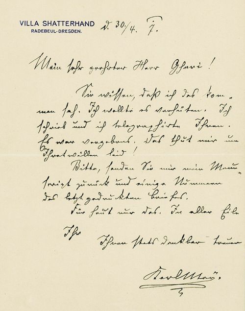 karl may brief 1907 04 30