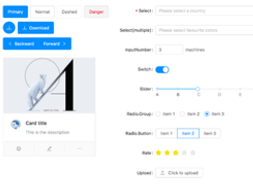 Ant Design Vue Screenshot 1