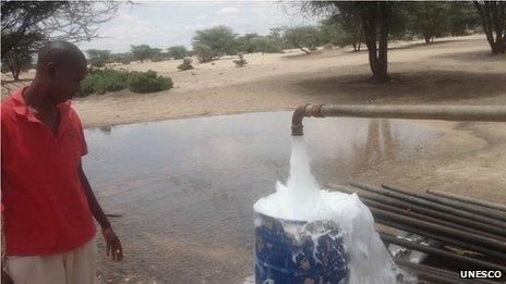 Community water project in Turkana