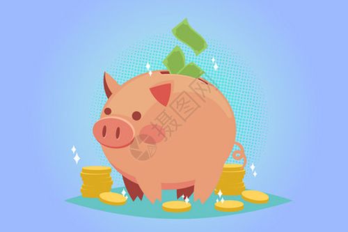金币存款背景高清图片